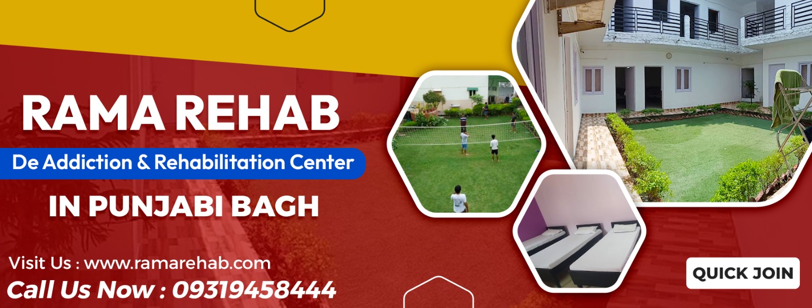 De Addiction Centre in East of Kailash.