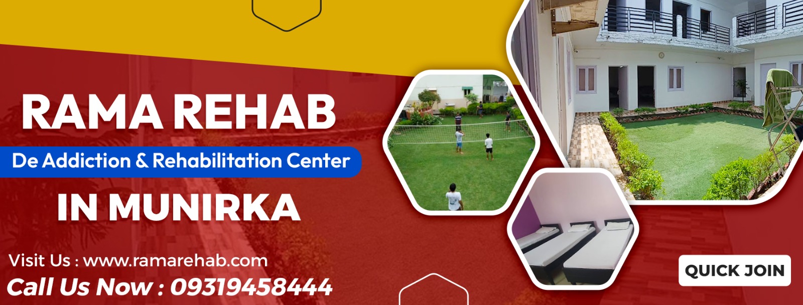 Rehabilitation Centre in Munirka 