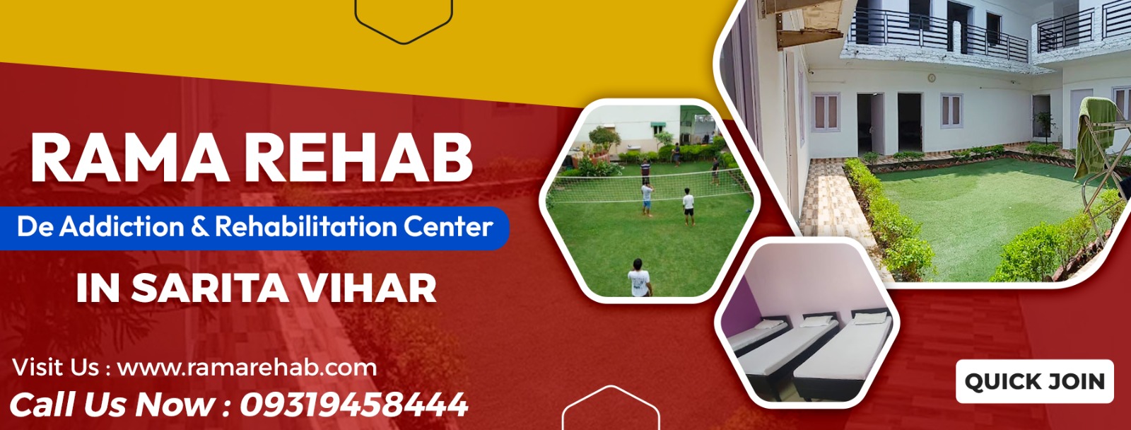 Rehabilitation Centre in Sarita Vihar 